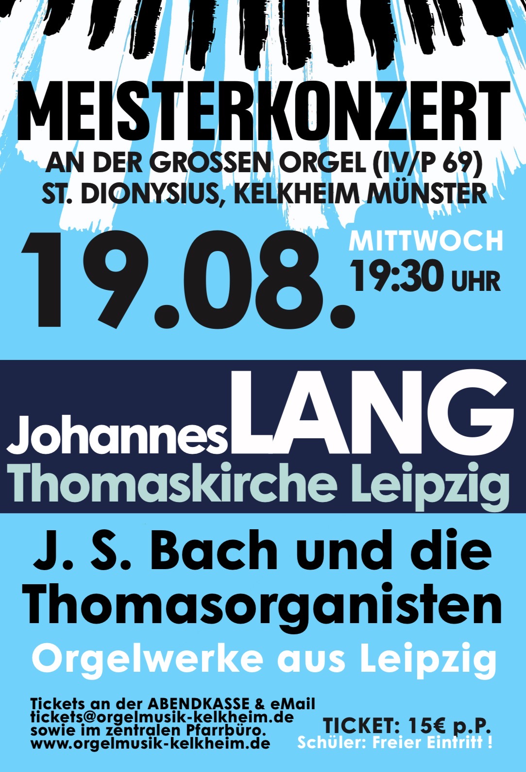 19.08.26 - 23. MEISTERKONZERT mit Johannes Lang